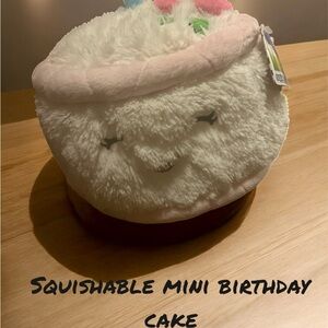 Squishable Mini Birthday Cake Plush
